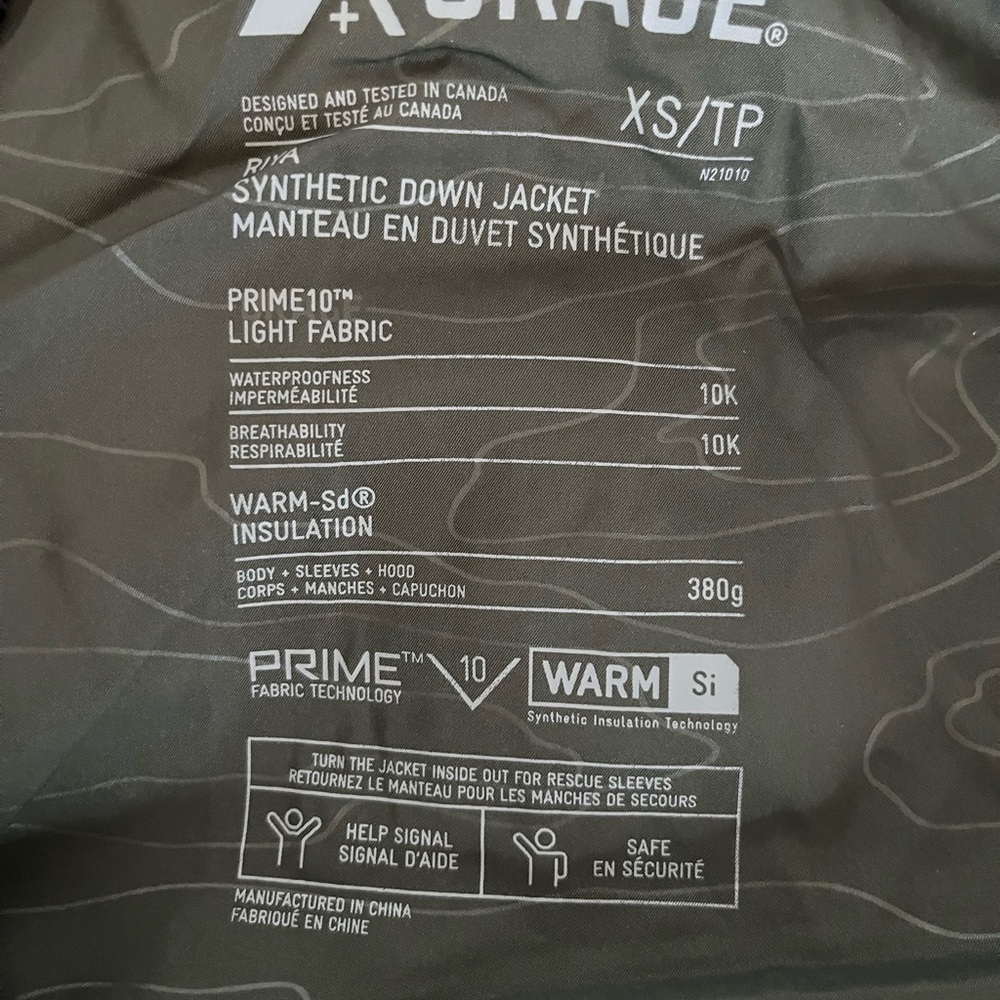 ORAGE Riya synthetic down jacket - Picture 10 of 11